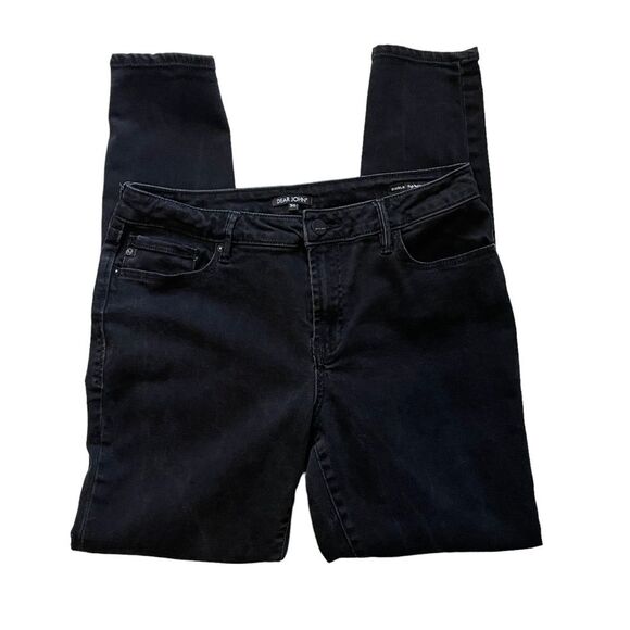 Dear John Gisele High Waisted Skinny Black Denim Jeans, size 30 - Picture 1 of 11